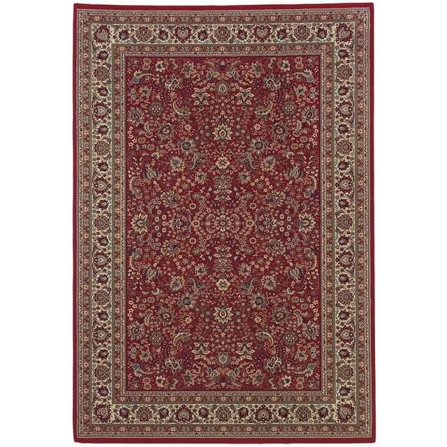 Oriental Weavers Ariana Area Rug 113R3 Red Persian Border 10' x 12' 7" Rectangle