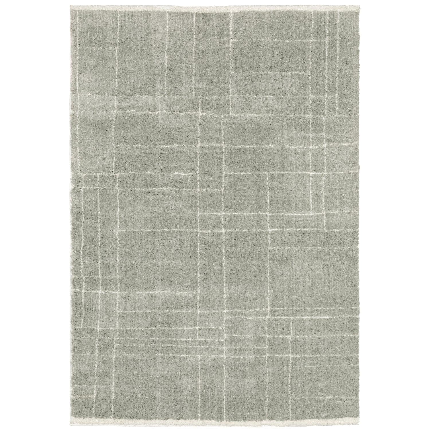 Oriental Weavers Verona 752G6 Grey/ Ivory 3'10" X 5'5" Indoor Area Rug