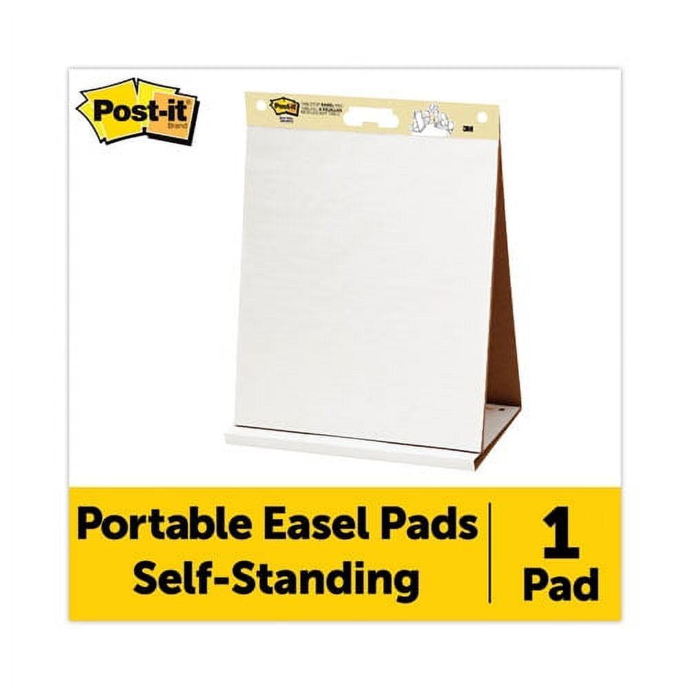 Post-it Self-Stick Easel Pad and Dry Erase Board, 20 x 23 Inches, Unruled, 20 Sheets