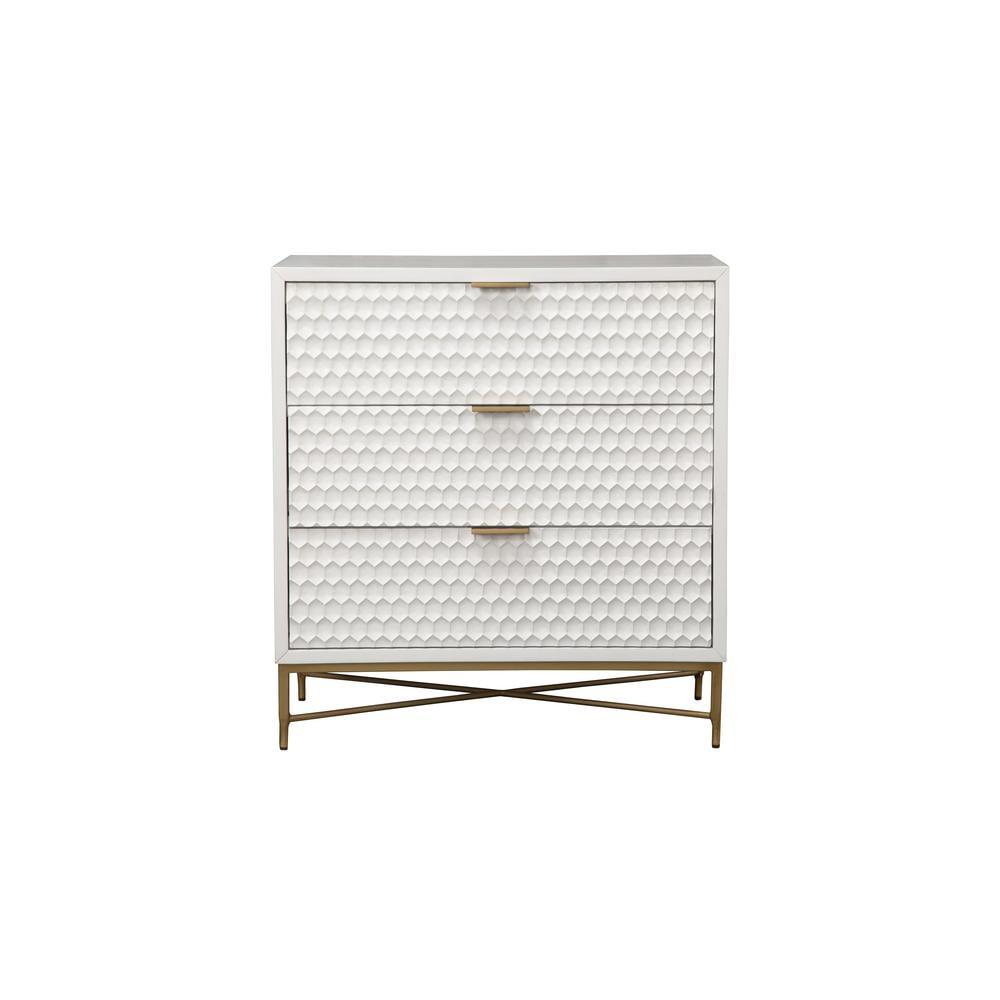 AllModern Capra 3 Drawer 32" W Chest & Reviews | AllModern