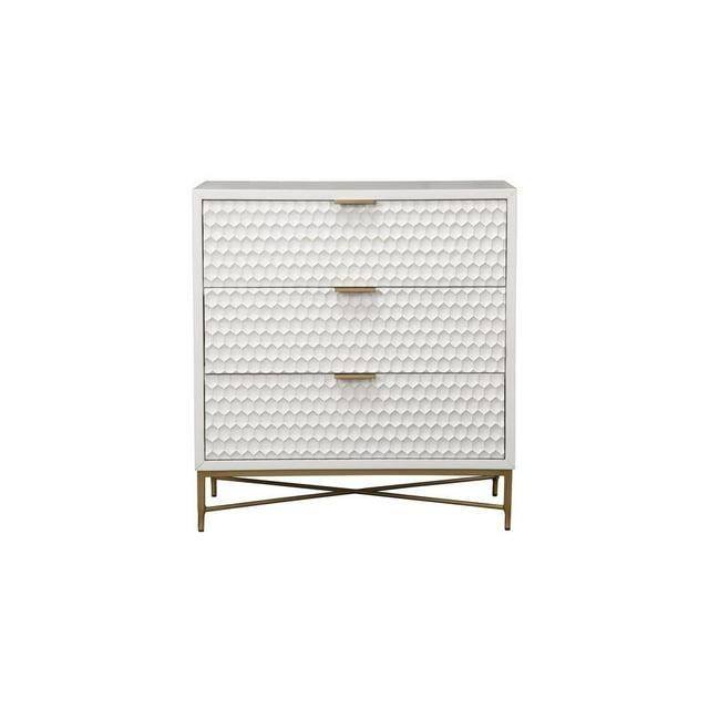 AllModern Capra 3 Drawer 32" W Chest & Reviews | AllModern