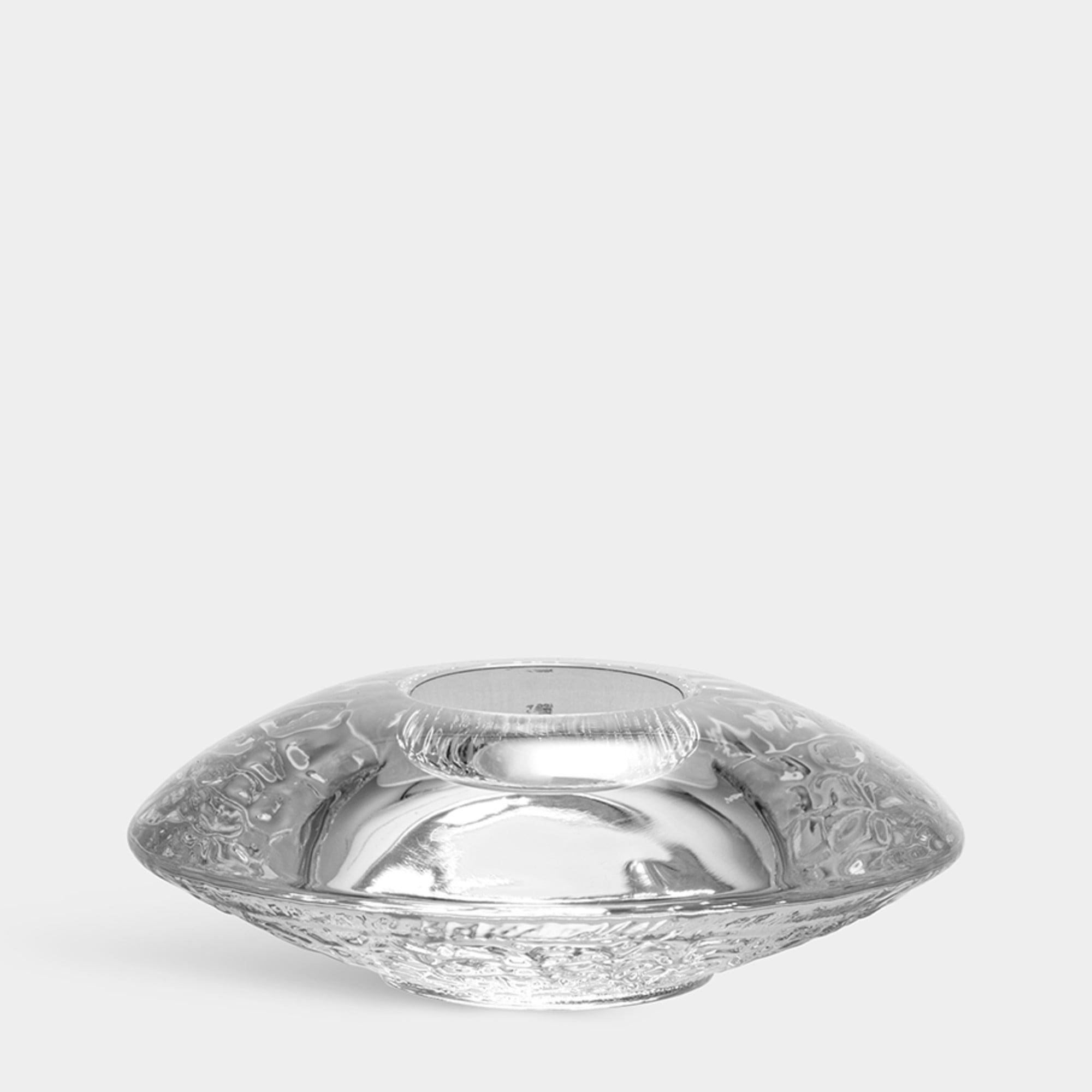 Orrefors Discus 1.75'' H Crystal Tabletop Votive Holder