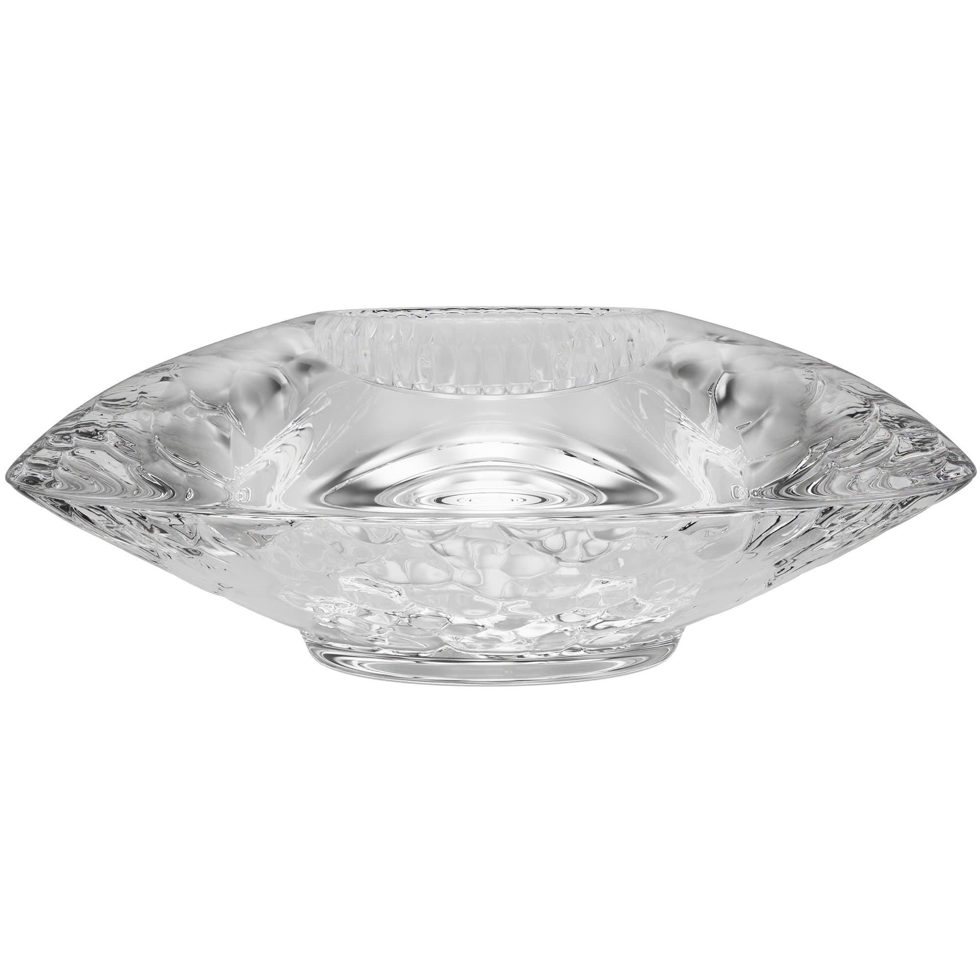 Orrefors Discus 1.75'' H Crystal Tabletop Votive Holder