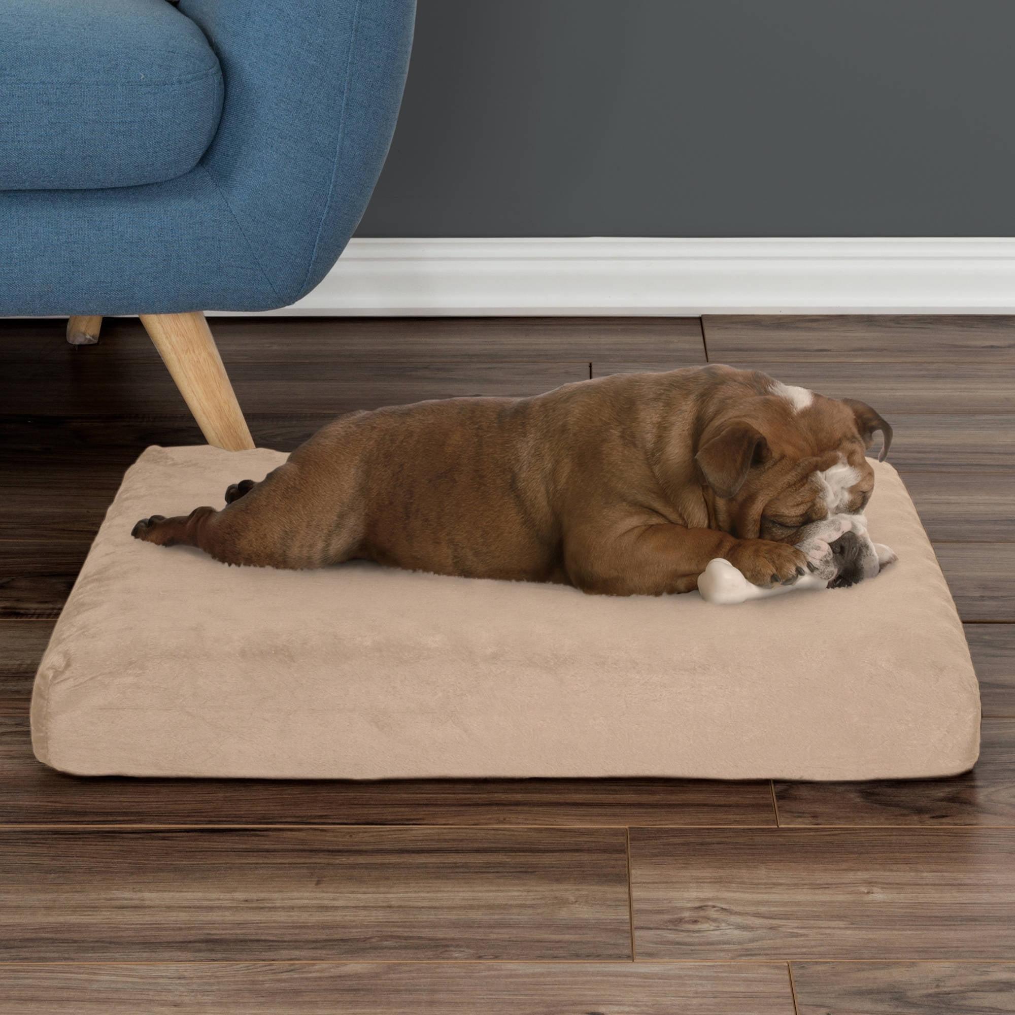 Pet Adobe Orthopedic Memory Foam Dog Bed - Tan