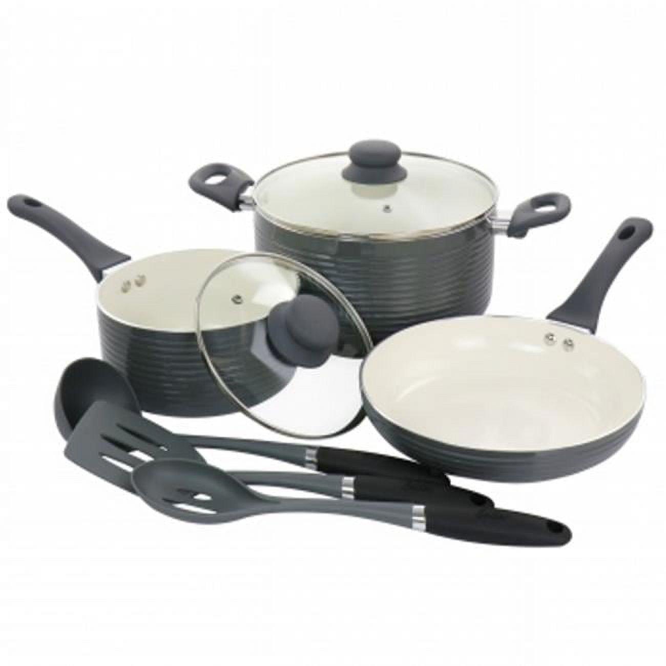 Oster 8 Piece Aluminum Non Stick Cookware Set
