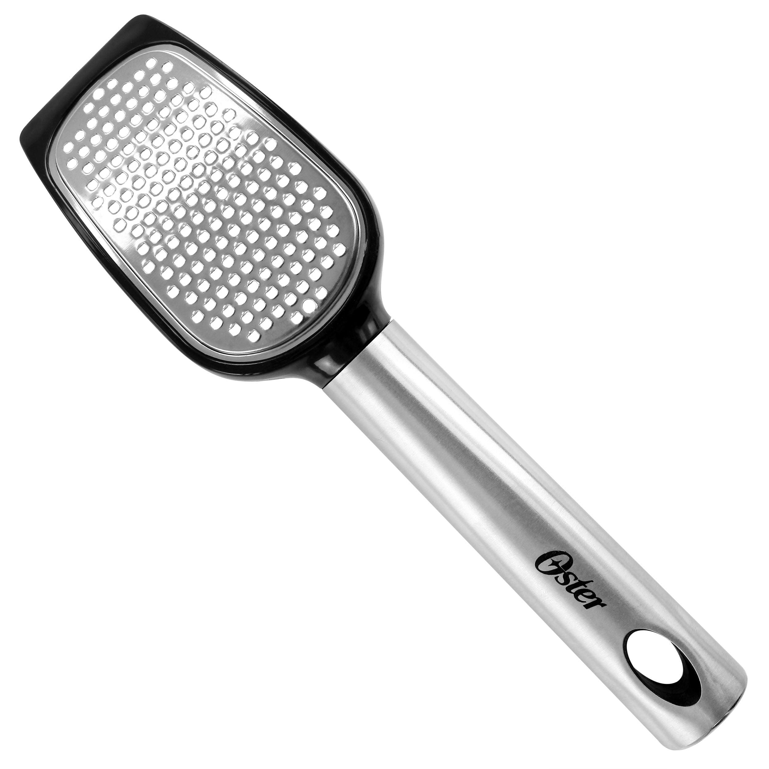 Oster Baldwyn Stainless Steel and Plastic Handheld Kitchen Grater in Silver