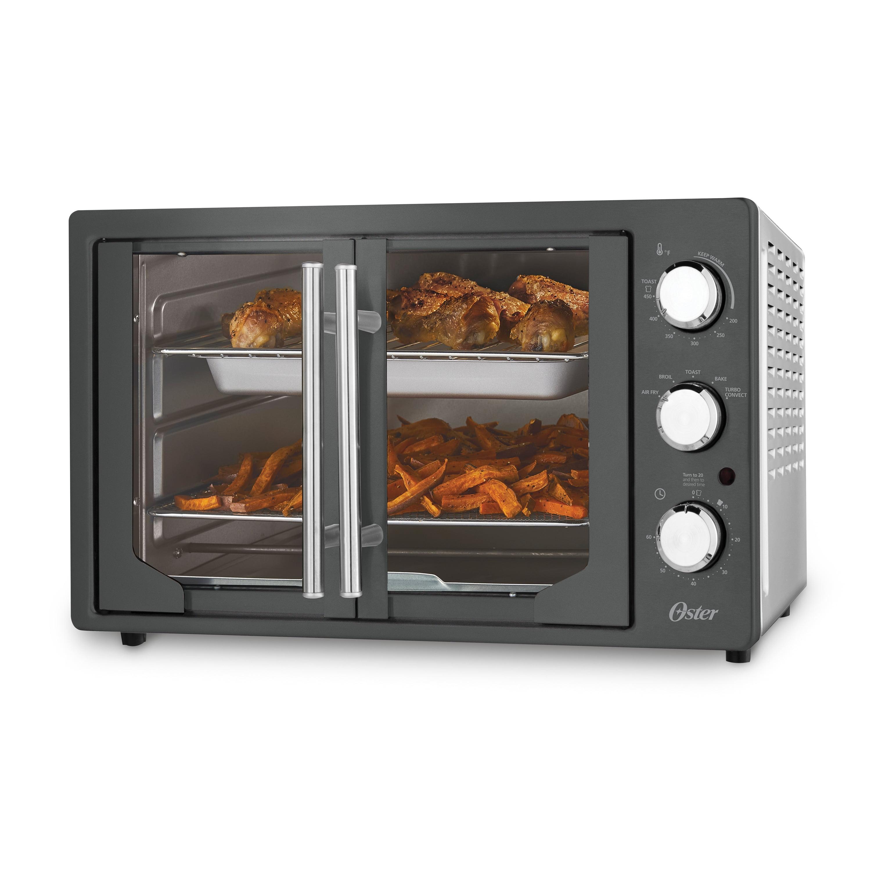 Oster Extra-Large Stainless Steel French Door Air Fryer Oven