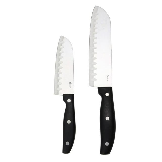 Oster Granger 2 Piece Santoku Knife Set