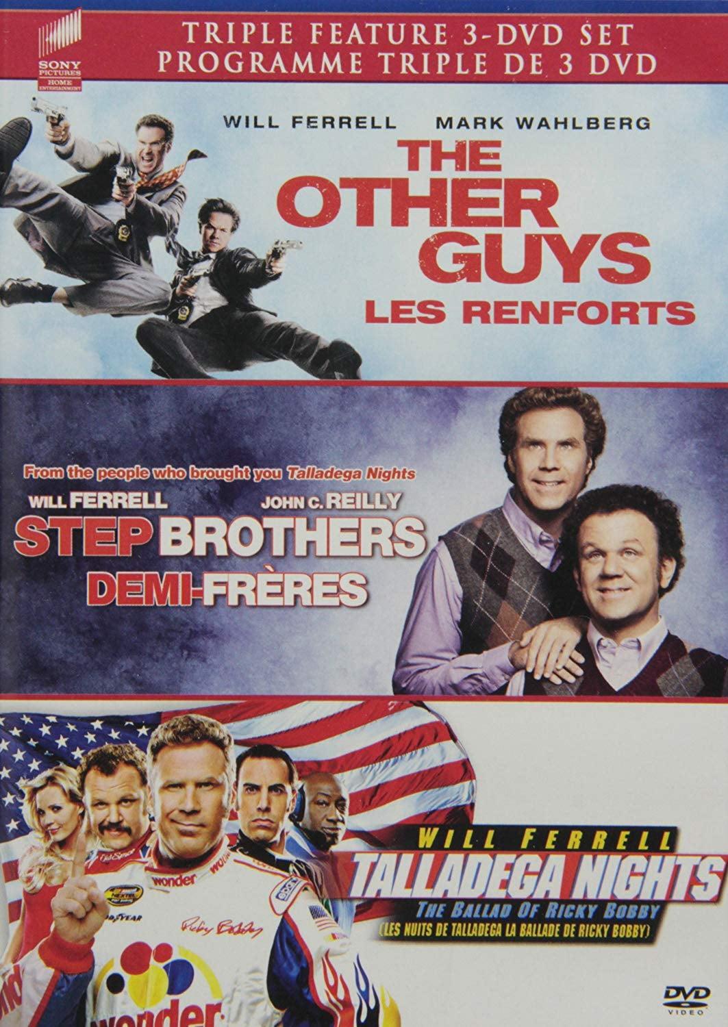 Other Guys, The/Step Brothers/Talladega Nights: The Ballad of Ricky Bobby (DVD) - Bilingual - DVD