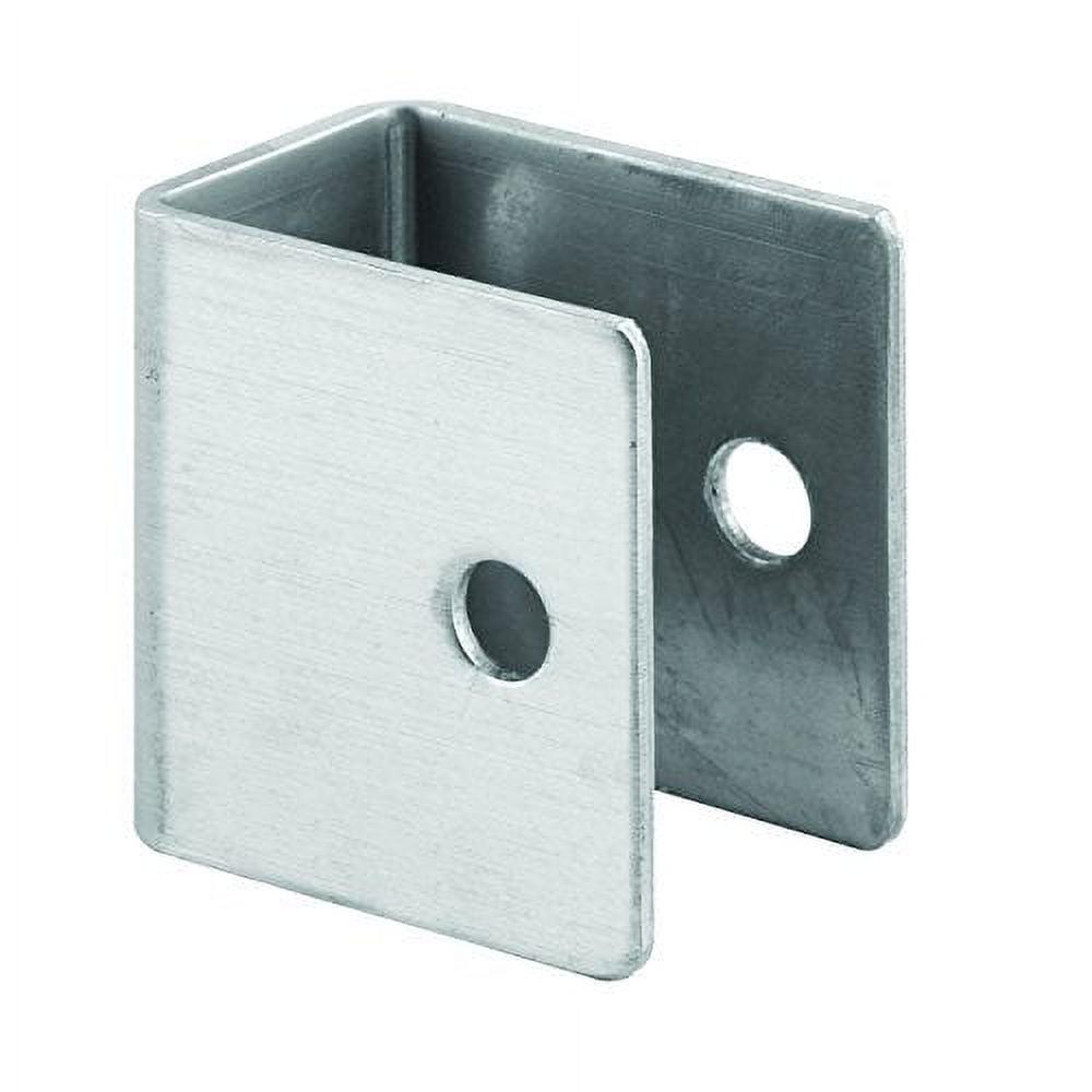 U-bracket, For 3/4 in. Panels, Stainless Steel Construction, Satin Finish (Single Pack)