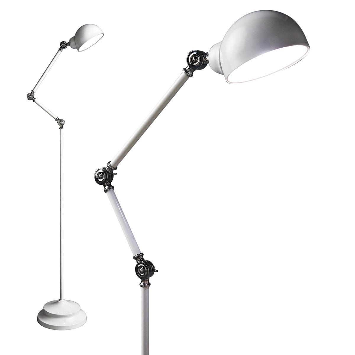 Revive ClearSun LED Adjustable Floor Lamp with Touch Control, White