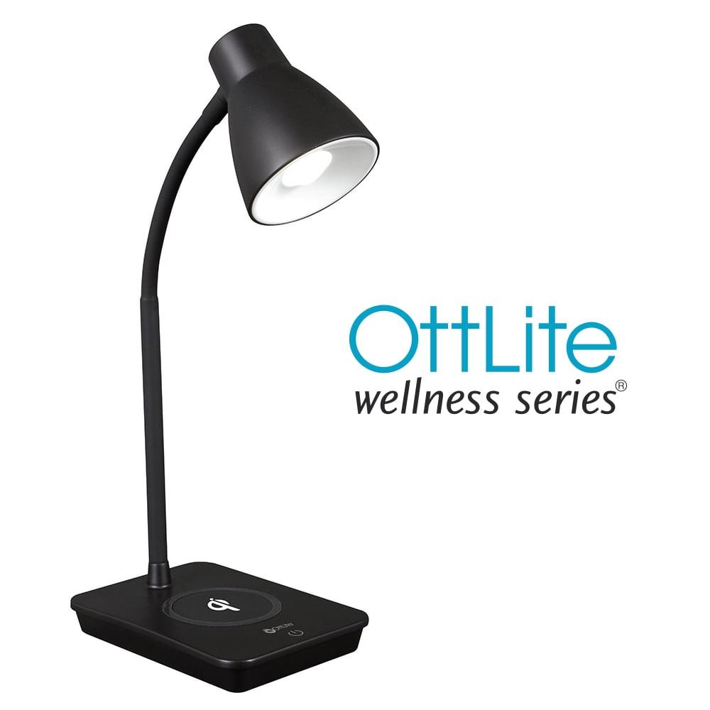 OttLite Wellness OttLite Infuse LED Desk Lamp with Wireless Charging