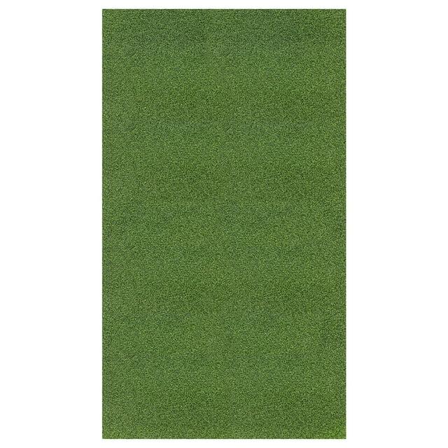 Ottomanson Ottomanson Outdoor Sports & Practice Turf – Waterproof Artificial Grass Mat for Backyard, Patio, and Recreational Use