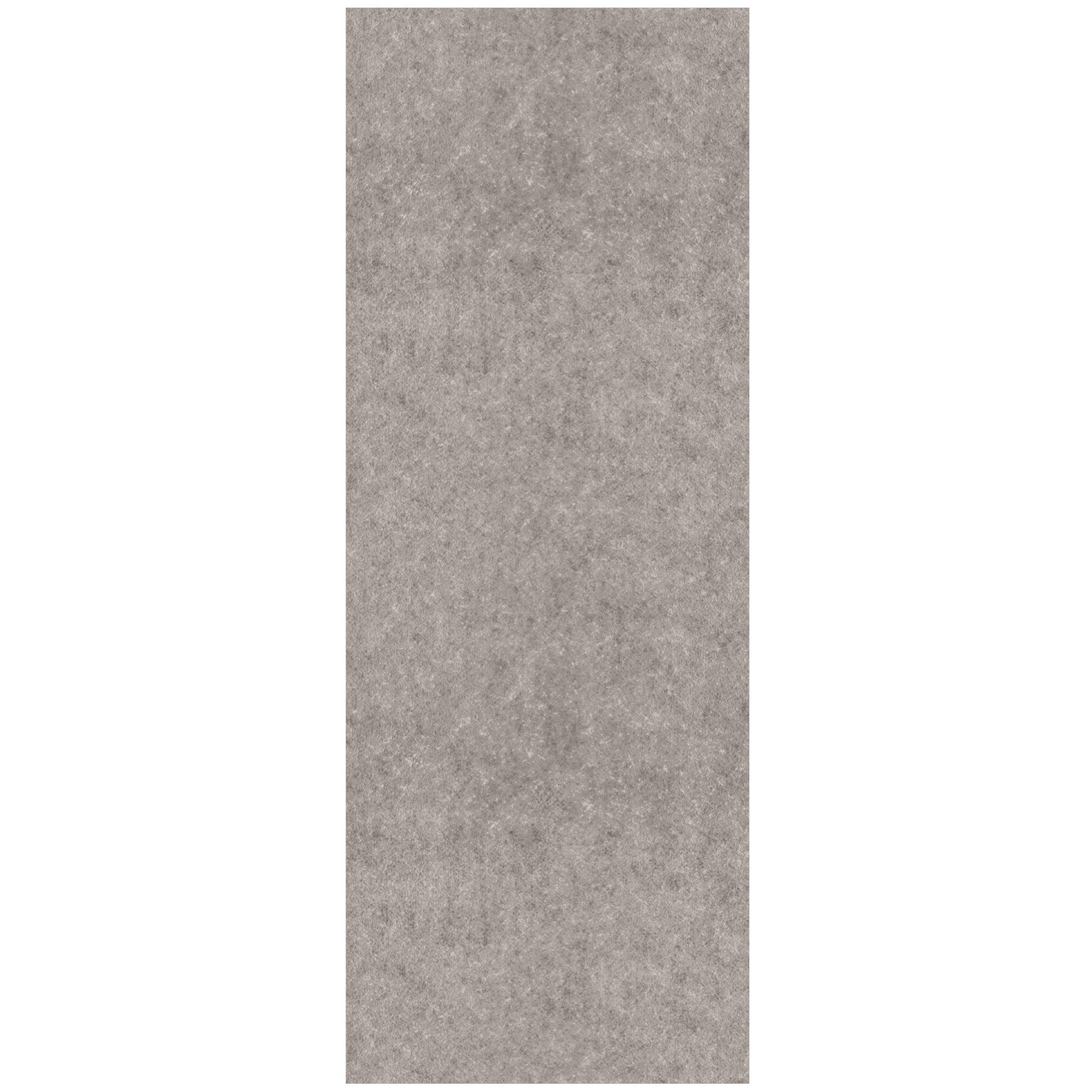 Ottomanson Absorbent Non-Slip Runner Rug Pad Dual Surface Safe for Hardwood & Carpet, 3' x 13'