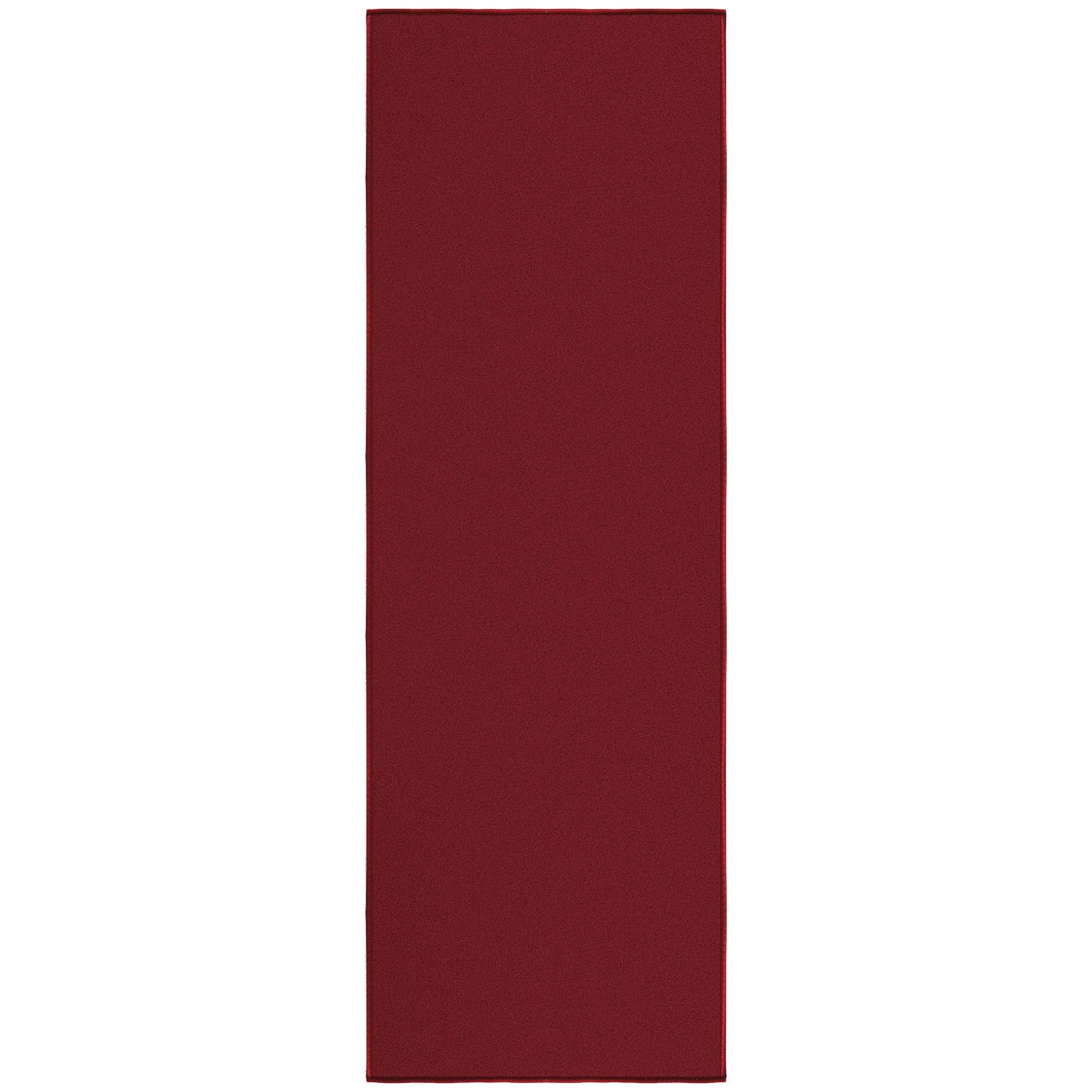 Ottomanson Ottohome Non-Slip Solid Area Rug For Living Room, Hallway Runner, Entryway Rug