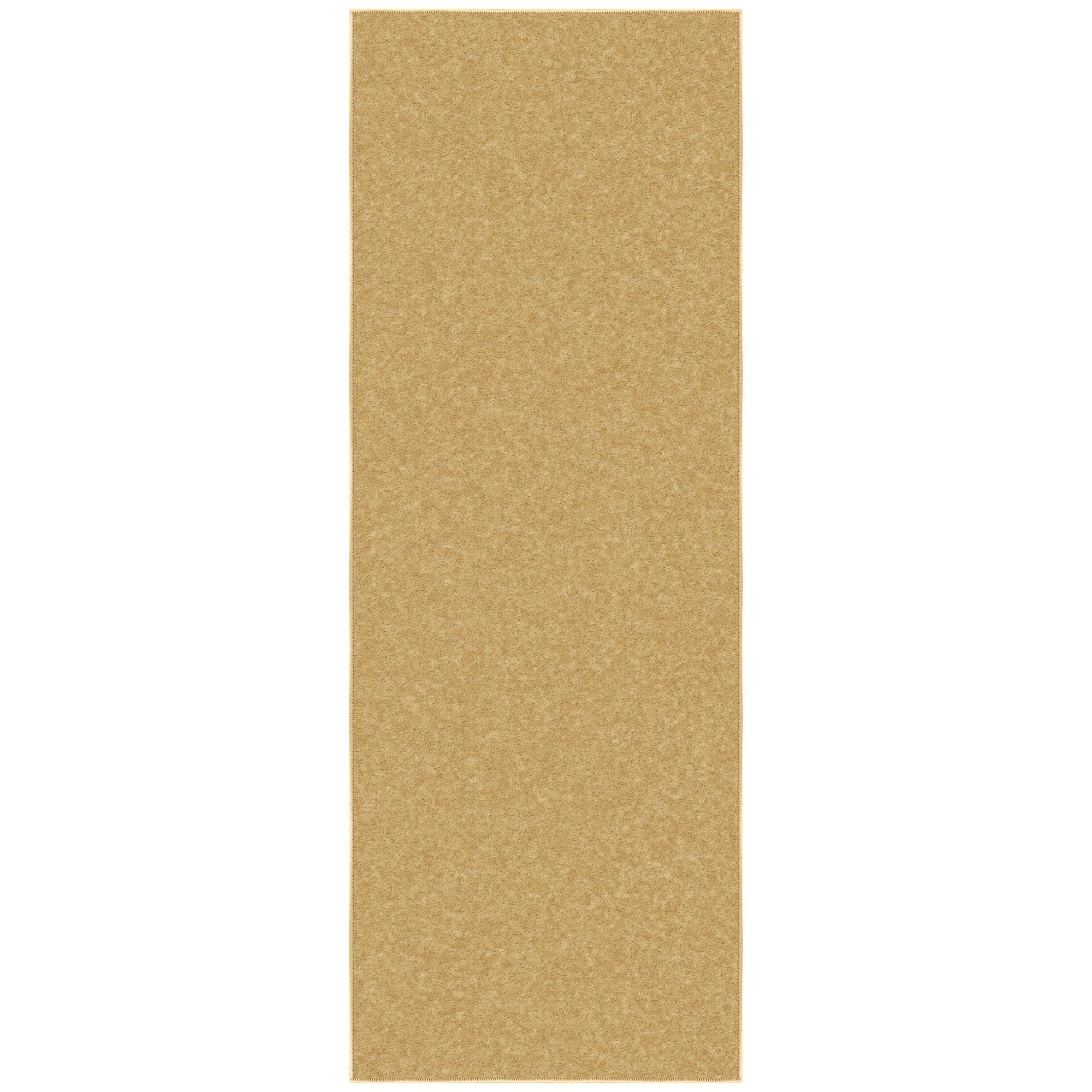 Ottomanson Ottohome Non-Slip Solid Area Rug For Living Room, Hallway Runner, Entryway Rug