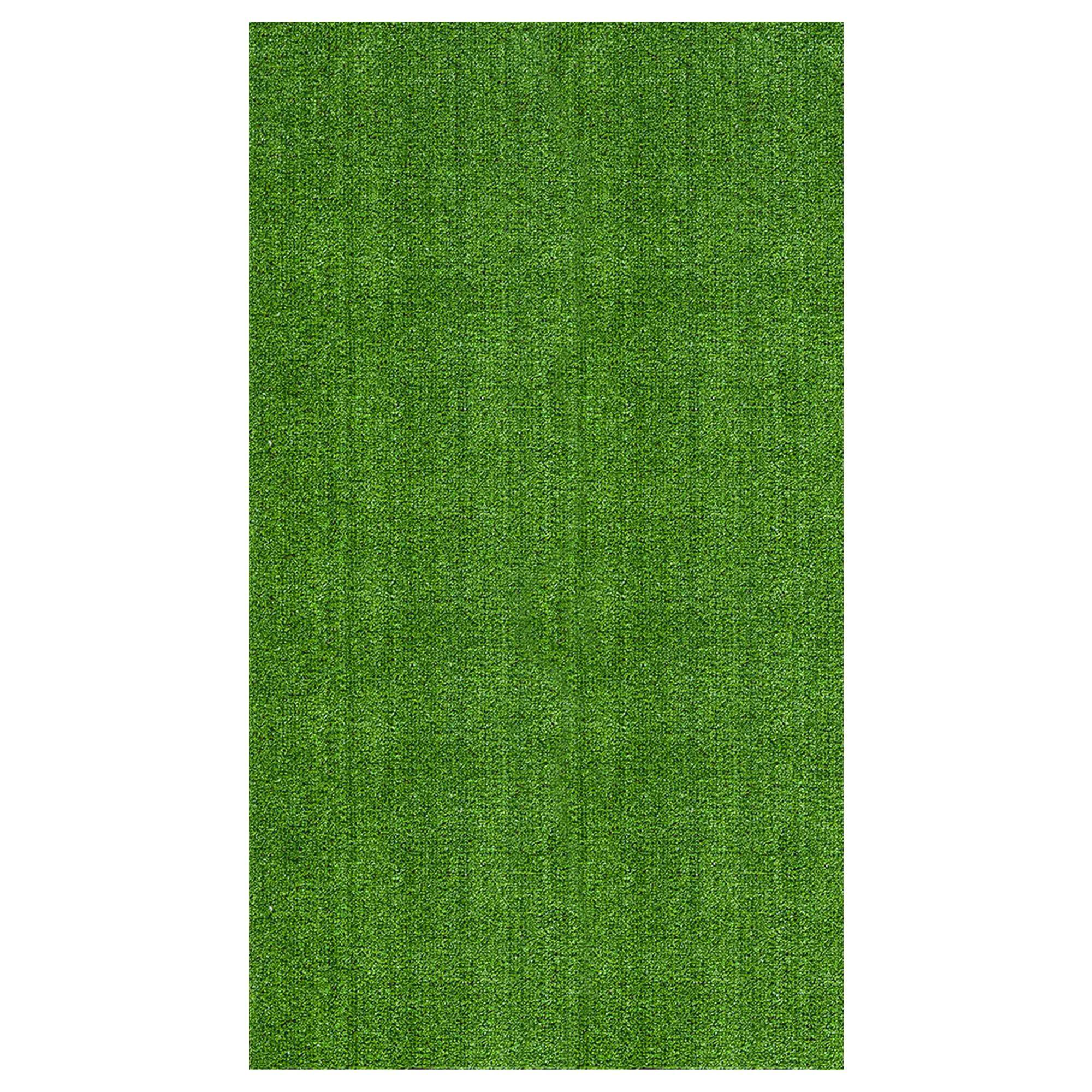 Grass Waterproof Indoor/Outdoor Artificial Grass Turf Rugs and Rolls Customized Size For Balcony, Patios