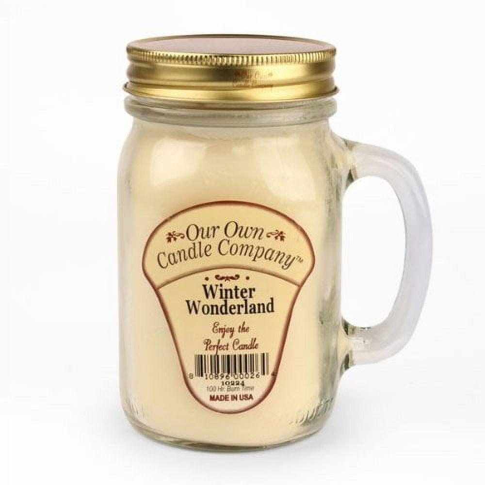 Winter Wonderland White Soy Scented Jar Candle, 1 lb