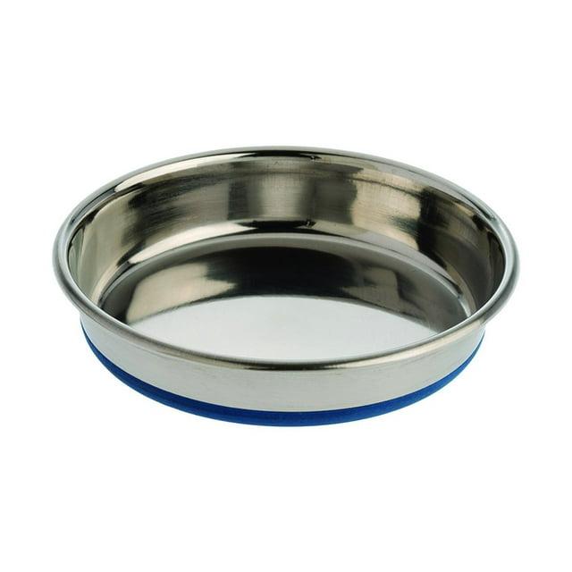 OurPets Durapet NO SKID Stainless Steel Food and Water CAT Bowl 8 ounce