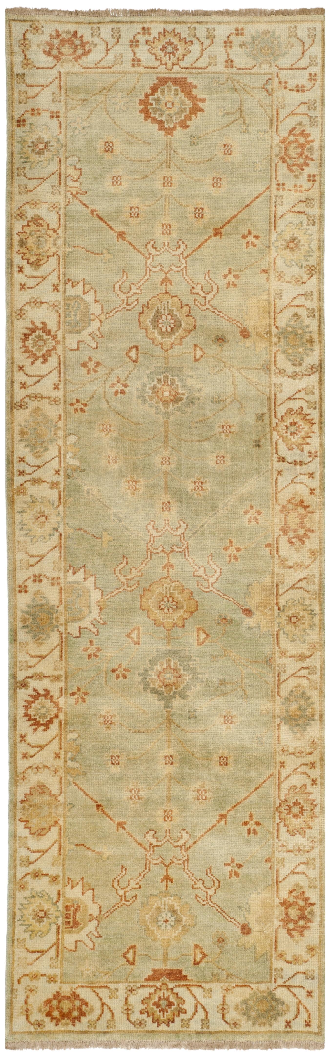 Oushak Hand Knotted Wool Oriental Rug