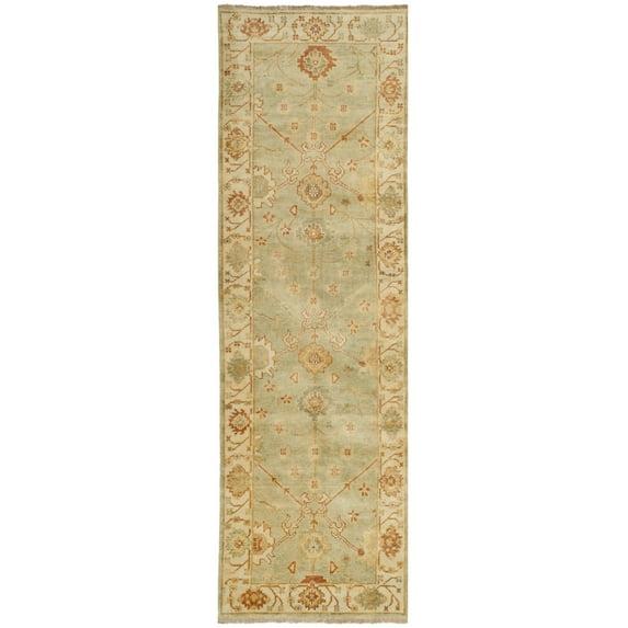 Oushak Hand Knotted Wool Oriental Rug