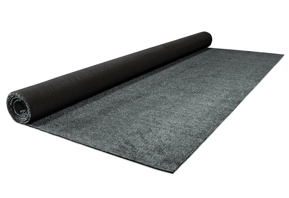 London Gray Synthetic Indoor Outdoor Turf Rug 6' x 10'