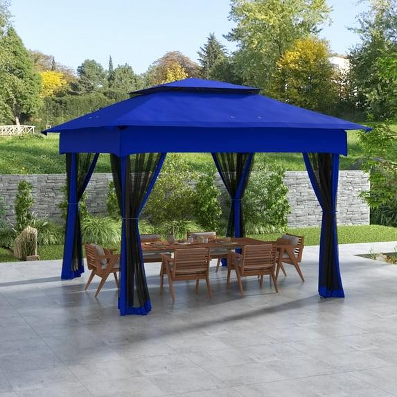Outsunny 11 Ft. W x 11 Ft. D Steel Patio Gazebo