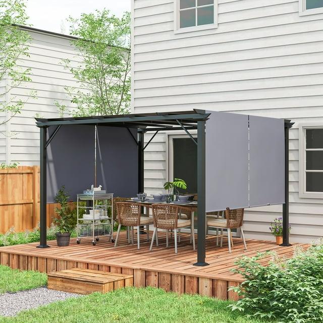 Outsunny Steel Patio Gazebo