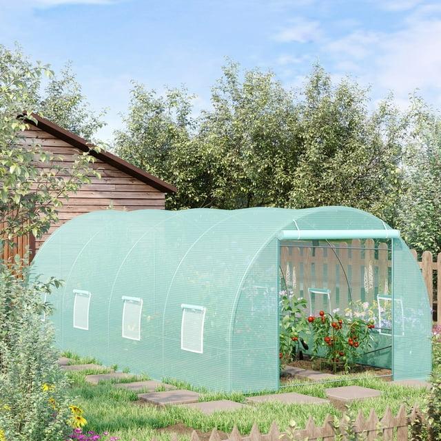 Outsunny 9.75 W x 19.75" D Greenhouse