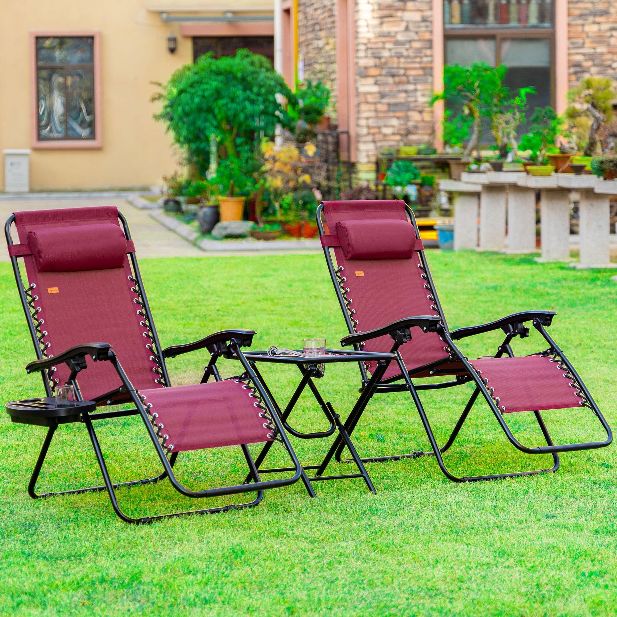Outsunny Folding Zero Gravity Chair