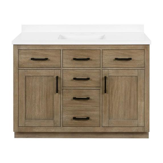 OVE Decors Bailey 48" Single Bathroom Vanity with Premium Countertop