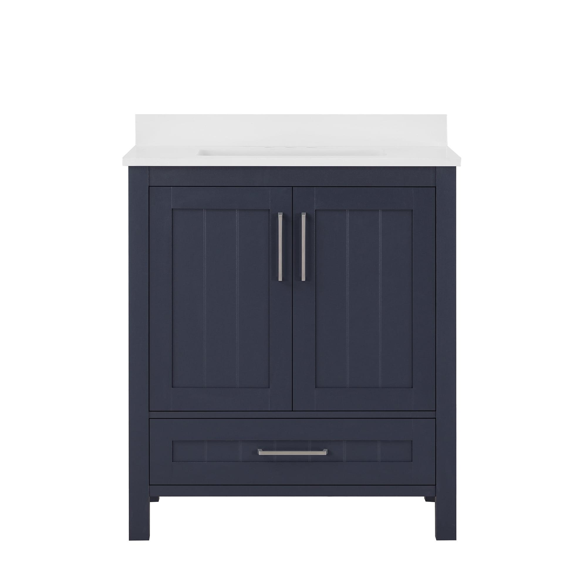 Midnight Blue 30" Freestanding Bathroom Vanity with Sink