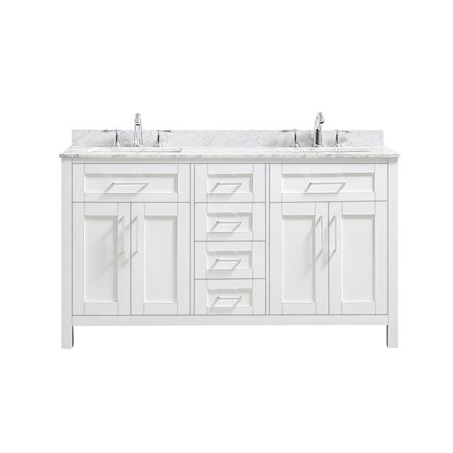 OVE Decors Tahoe 60" Double Bathroom Vanity