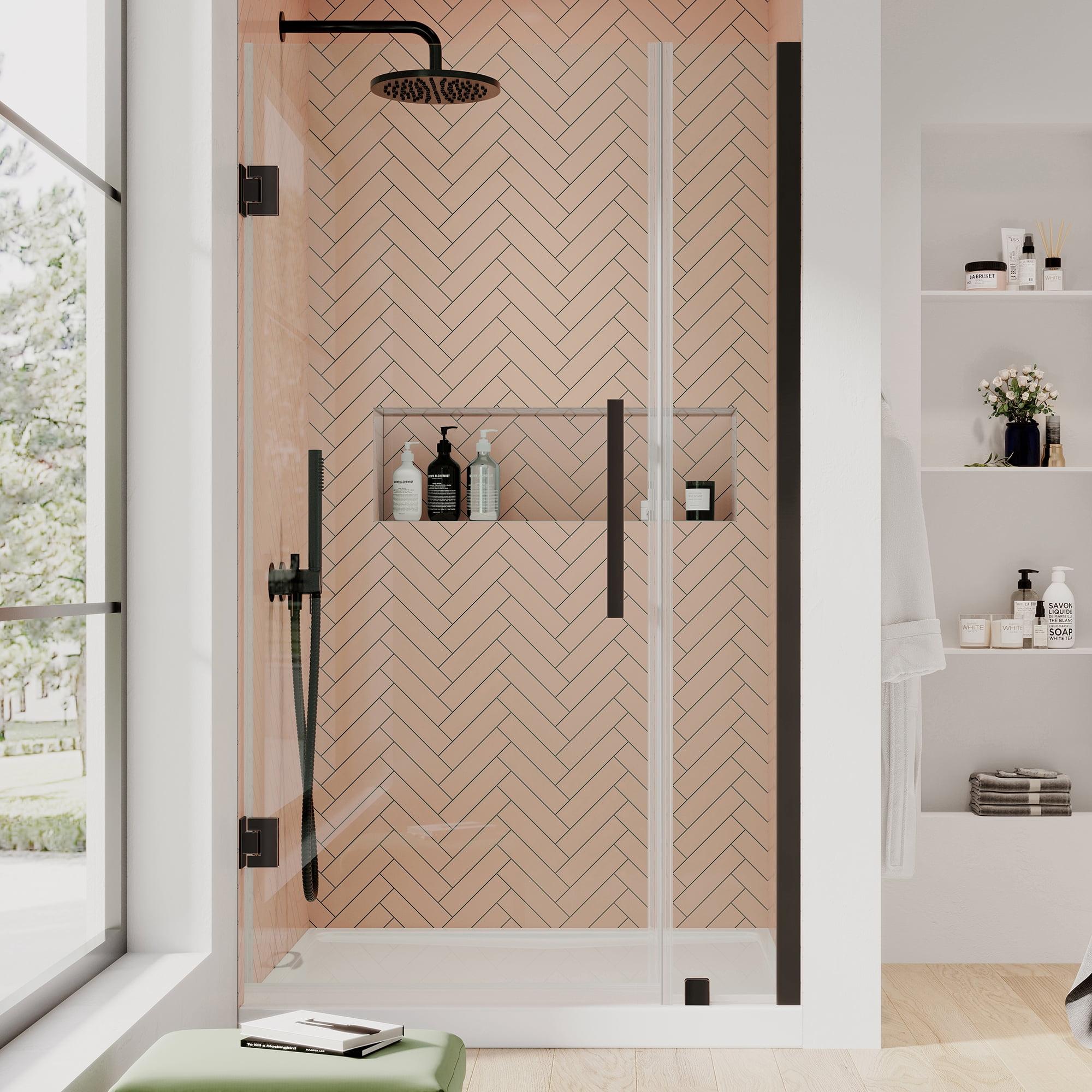 Ove Decors Endless Tampa-Pro 39" W x 72" H Alcove Frameless Shower Kit, Door, Panel TP0220200