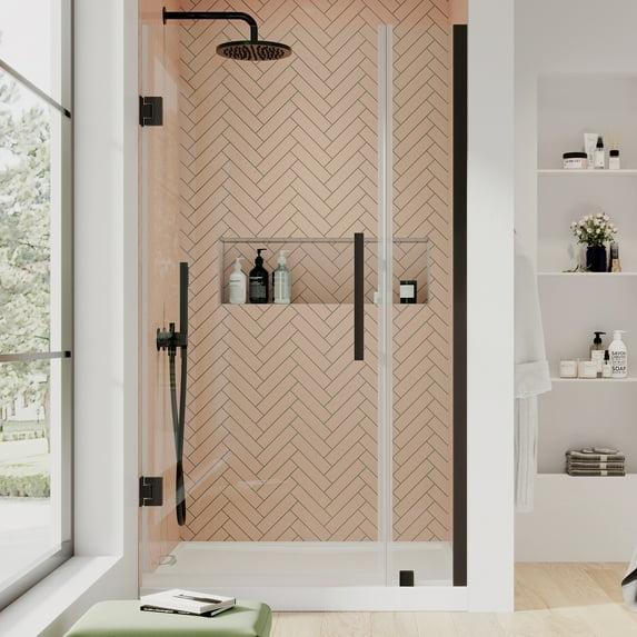 Ove Decors Endless Tampa-Pro 39" W x 72" H Alcove Frameless Shower Kit, Door, Panel TP0220200