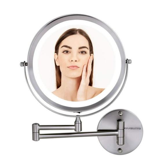 Ovente Concave LED Wall Mirror