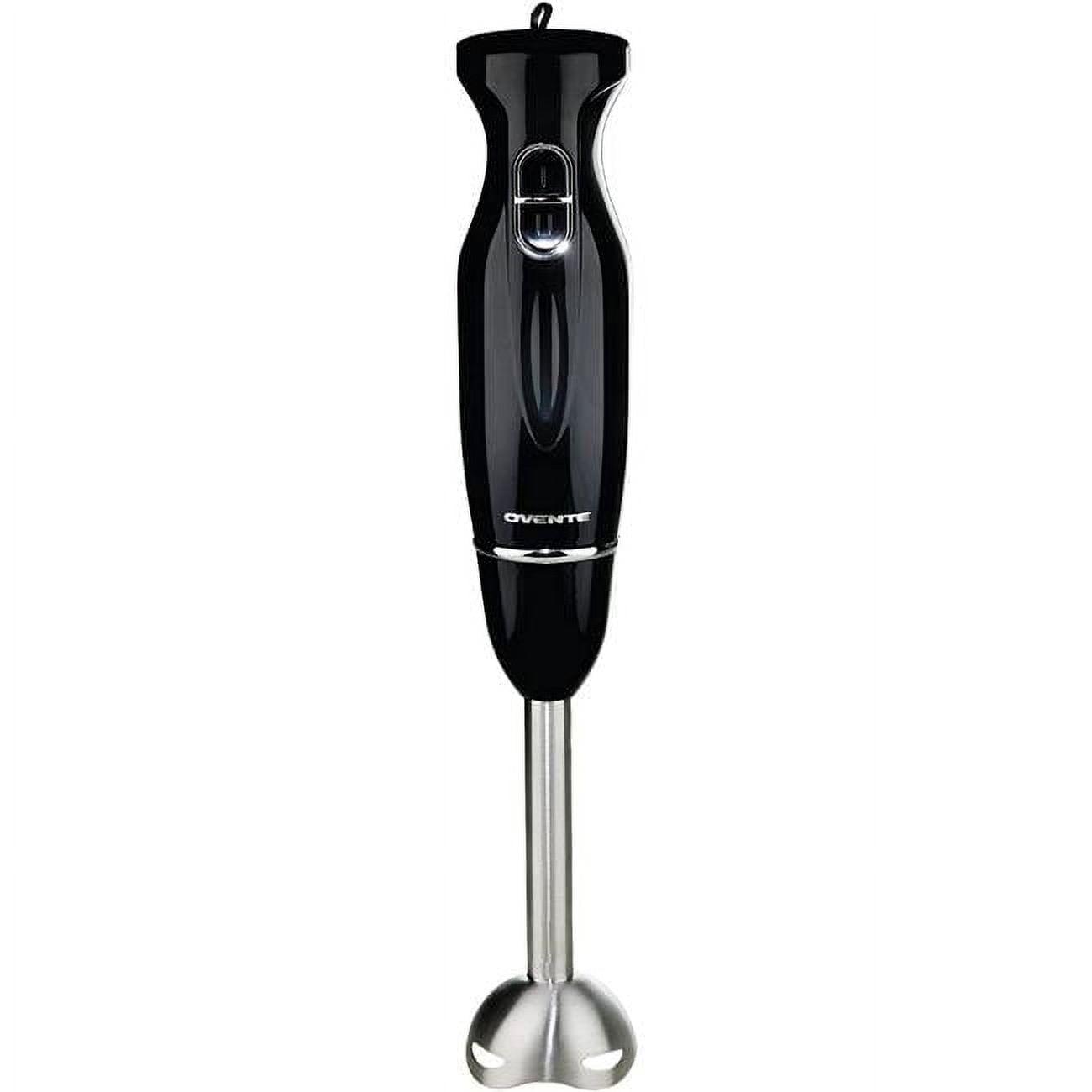 OVENTE Electric Immersion Hand Blender 300 Watt 2 Mixing Speed