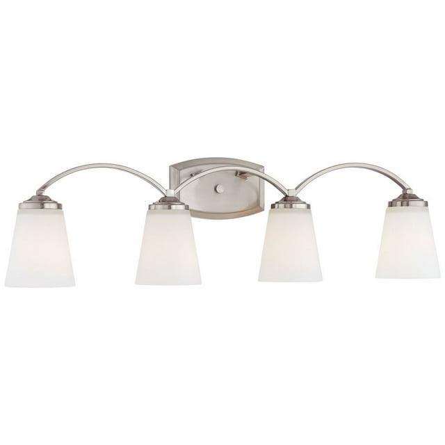 Minka Lavery - Overland Park - 4 Light Transitional Bath Vanity in Transitional