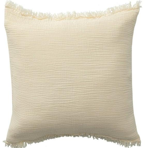 Turkish Cotton Fringe Pillow