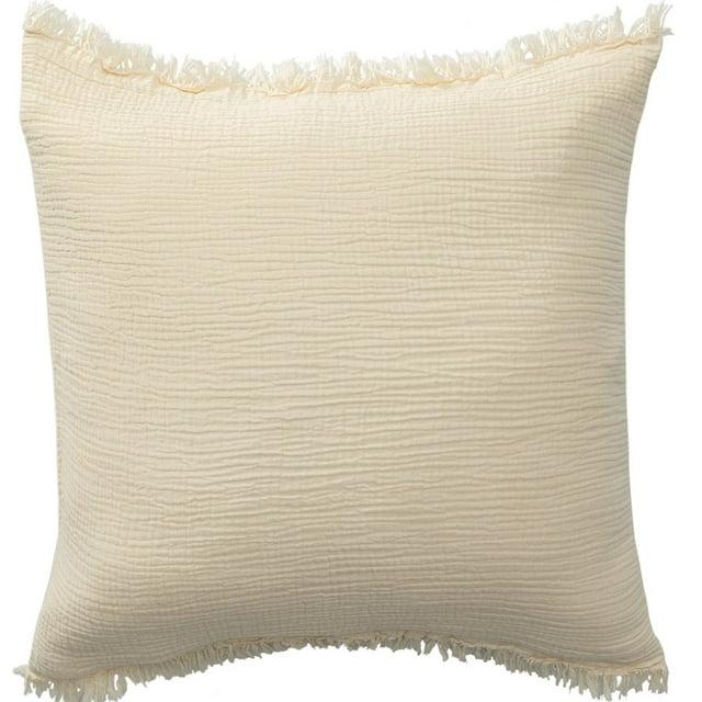 Turkish Cotton Fringe Pillow