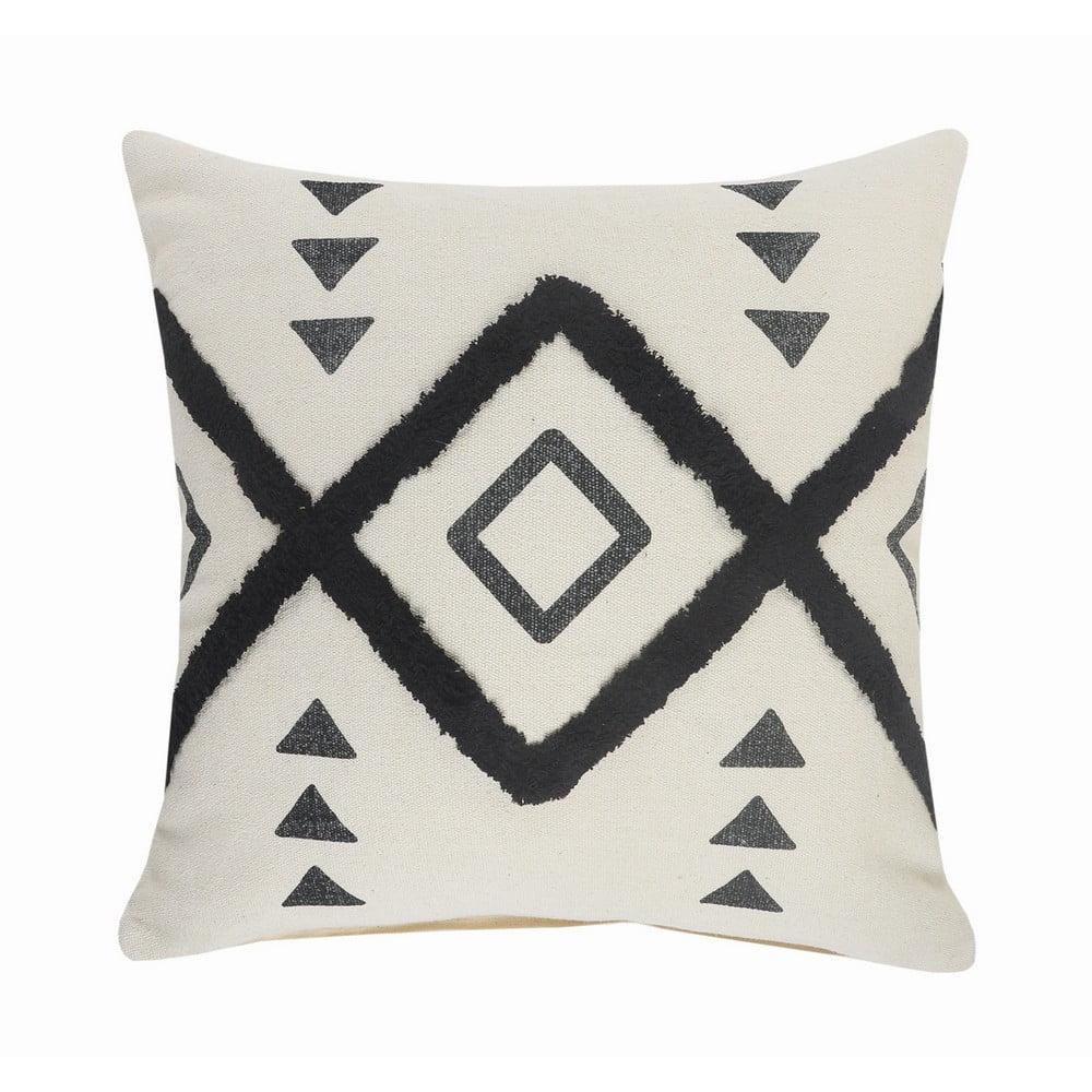 Throw Pillow Textured Cotton Throw Pillow