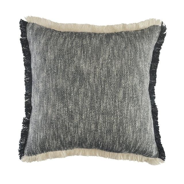 Rajani Home Jessei Fringed Cotton Throw Pillow