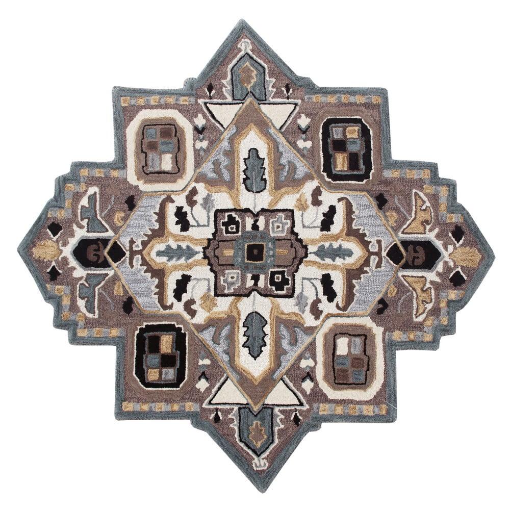 Aco Hand Tufted Southwestern Indoor Rug