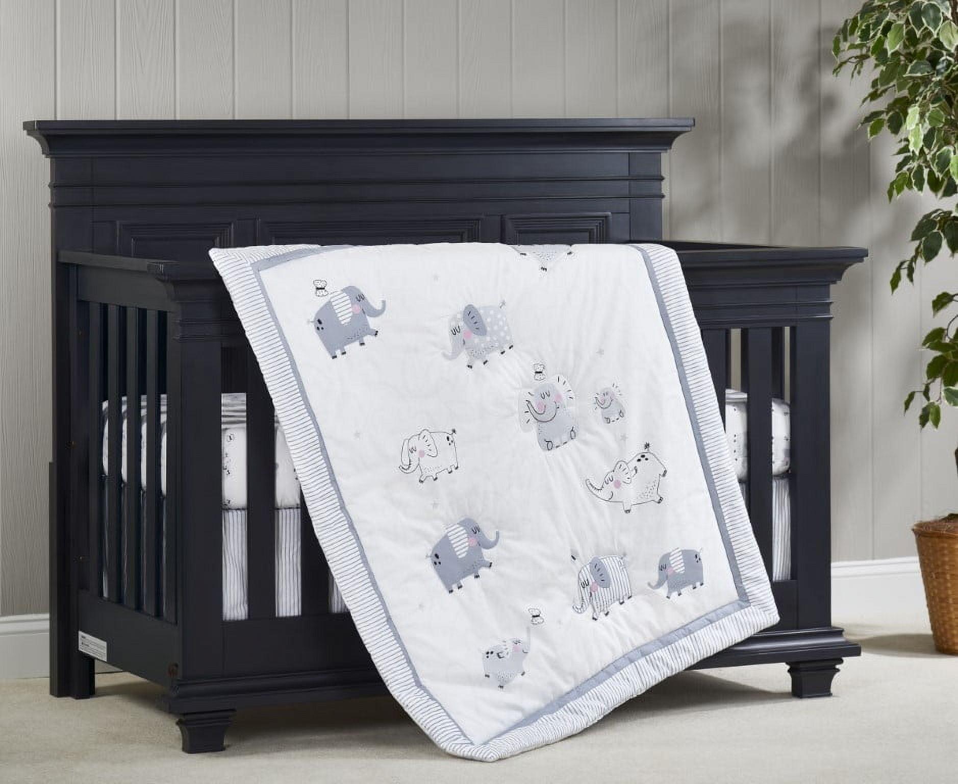 Oxford Baby 3pc Crib Bedding Set - Ele-A-Fun