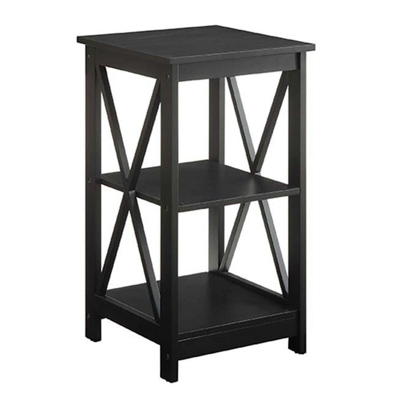 Oxford End Table With Black Finish