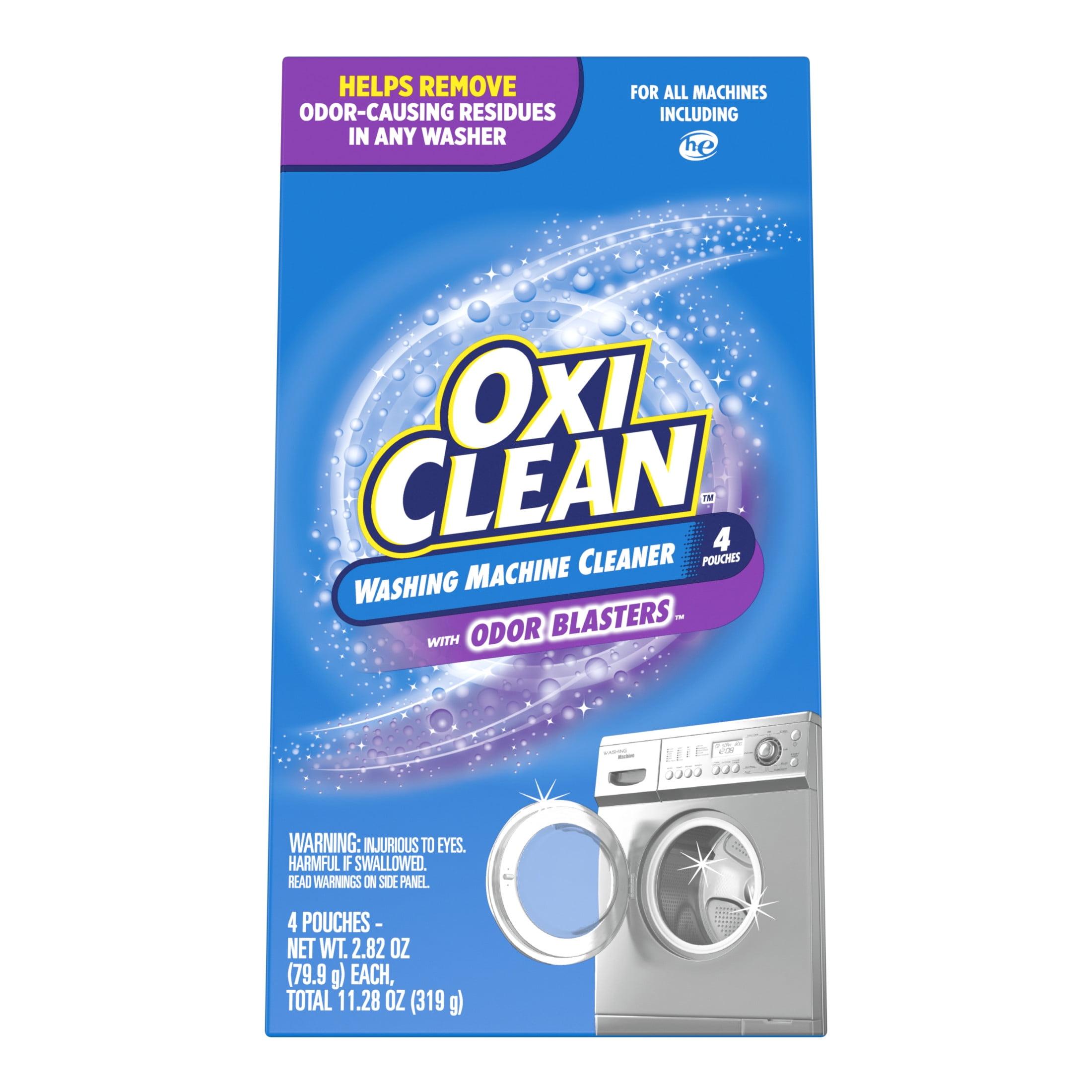 OxiClean Washing Machine Cleaner with Odor Blasters - 11.28oz/4ct