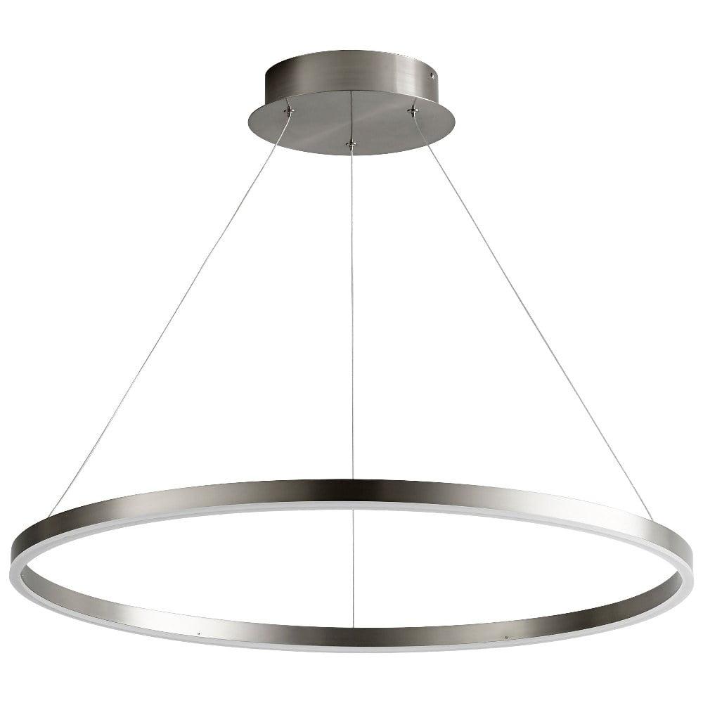 31.5 Inch 78W 1 Led Pendant-Black Finish Oxygen Lighting 3-65-15