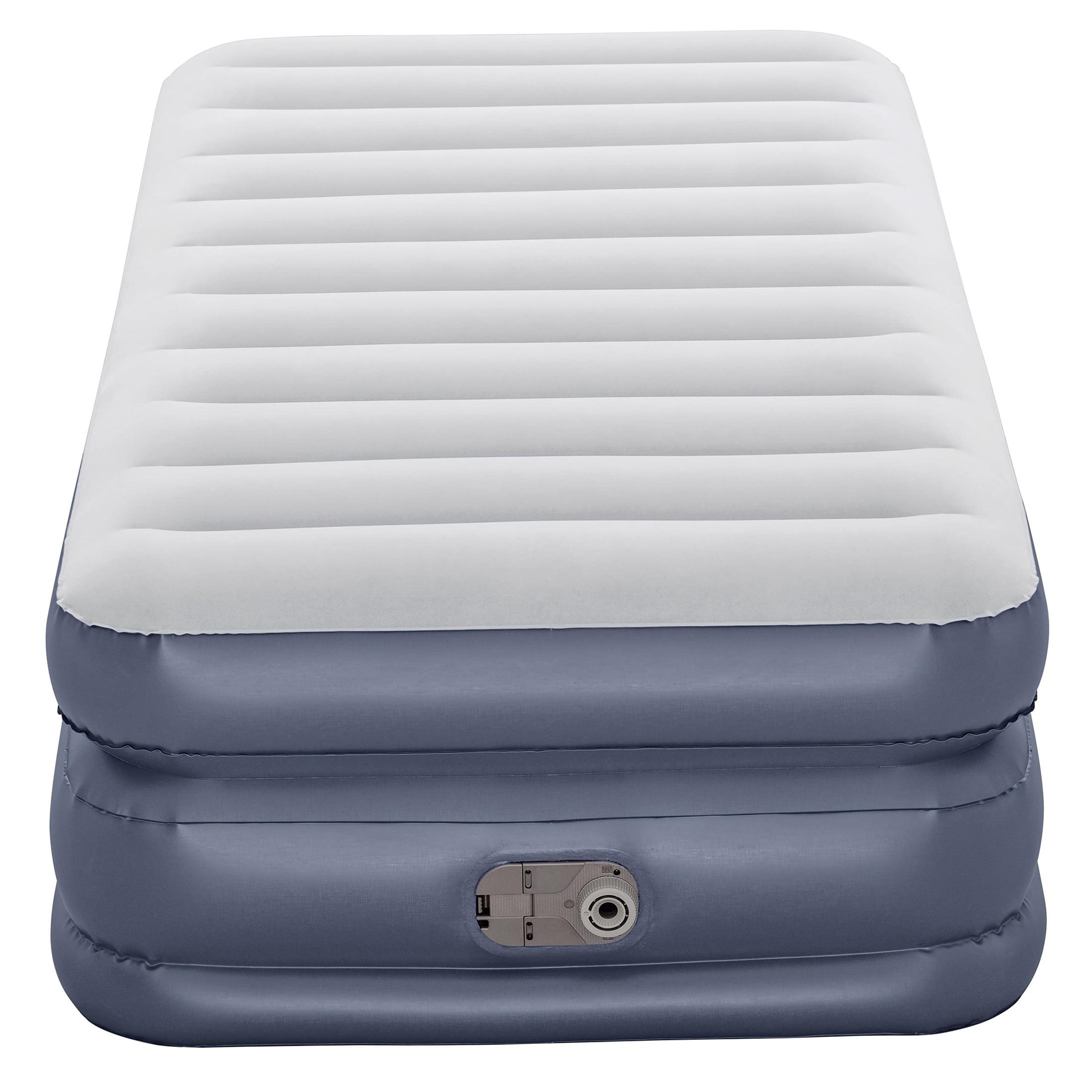 Ozark Trail Tritech QuadComfort Airbed Twin Built-in AC Pump 75" x 38" x 18"