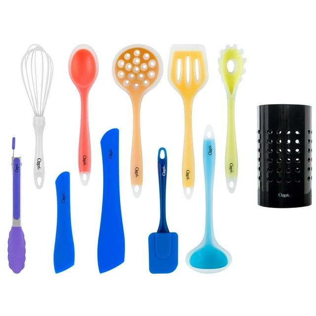 Ozeri Ozeri 11 Piece Cooking Utensil Set with Utensil Crock