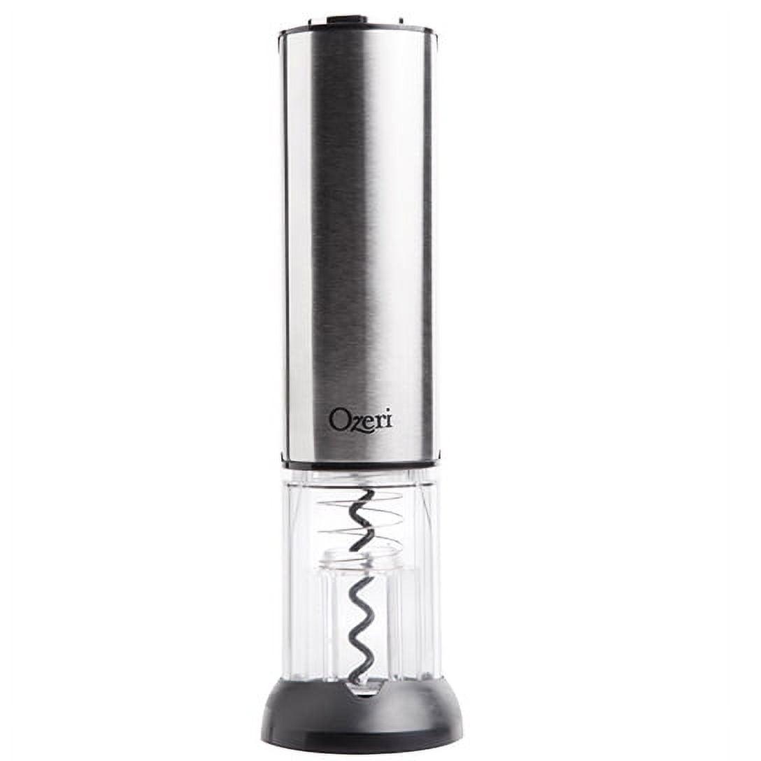 Ozeri Ozeri Extravo Electric Wine Opener in Stainless Steel with Auto Activation